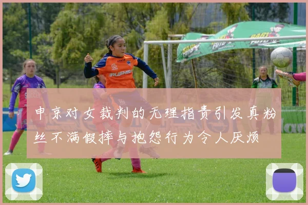申京对女裁判的无理指责引发真粉丝不满假摔与抱怨行为令人厌烦
